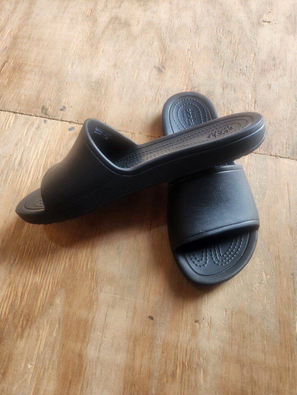 Crocs Kadee Slide Sandals Size 8 - Picture 3 of 7